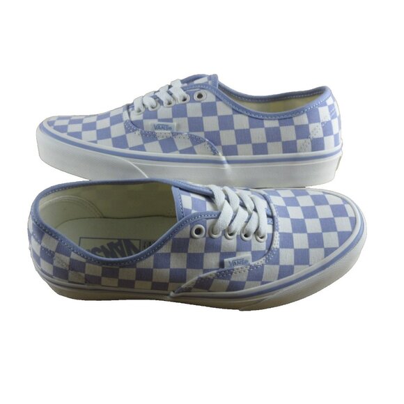 Vans Authentic Women's Lilac Purple White Checkerboard Canvas shoes Size 8 NIB - Picture 2 of 7